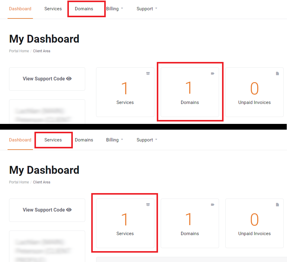 Move services to another Network Dynamics account holder