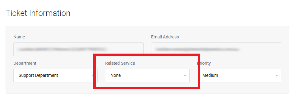 submit a Support Ticket