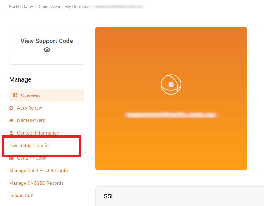 Move services to another Network Dynamics account holder